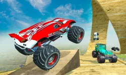 Mega Ramp Monster Truck Race